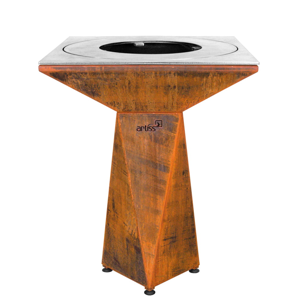 Zestaw drzwiczki kuchenne żeliwne Z-23 z piekarnikiem żeliwnym 34 J g1 basic corten 1 - Zestaw drzwiczki kuchenne żeliwne Z-23 z piekarnikiem żeliwnym 34 J